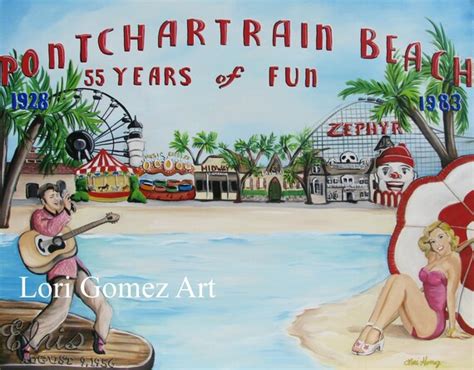 Pontchartrain Beach Etsy