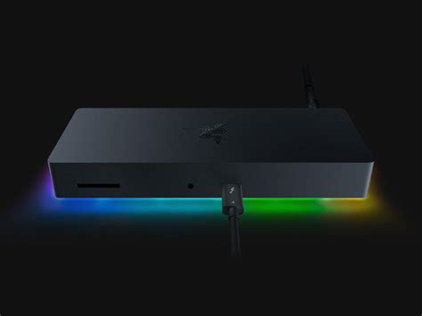 Razer Thunderbolt Dock Chroma Customizable Hub Includes Ports