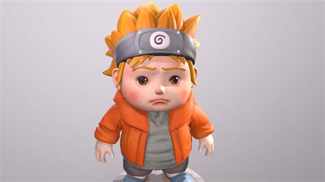 Naruto Chibi Figure - 3D Print Model by minhdinh