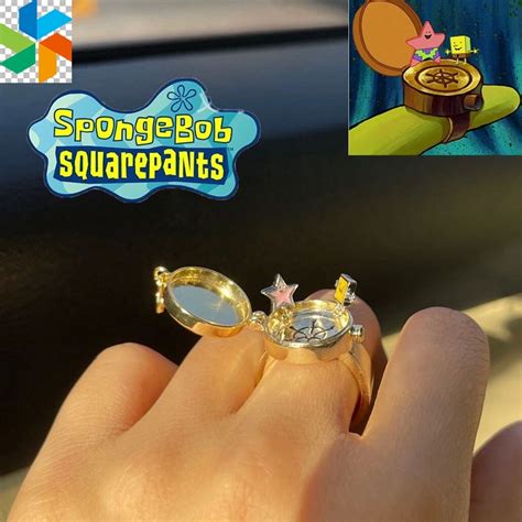 Bob Esponja Squarepants Bff Anillo De Amistad Buenos Amigos Pueden