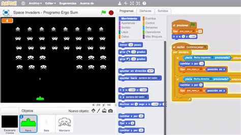 Scratch Space Invaders Code