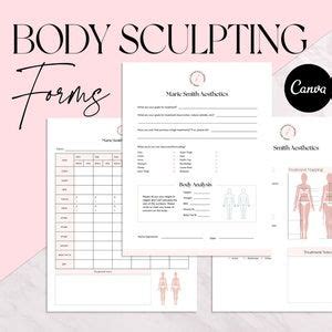 Editable Body Contouring Forms Body Sculpting Consent Forms Body