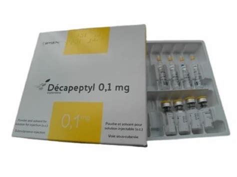 Decapeptyl Triptorelin Injection 0 1mg 3 75mg Decapeptyl