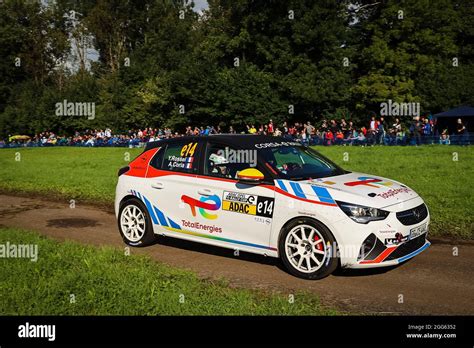 Opel Corsa E Rally Opel E Rally Cup During The European Rally