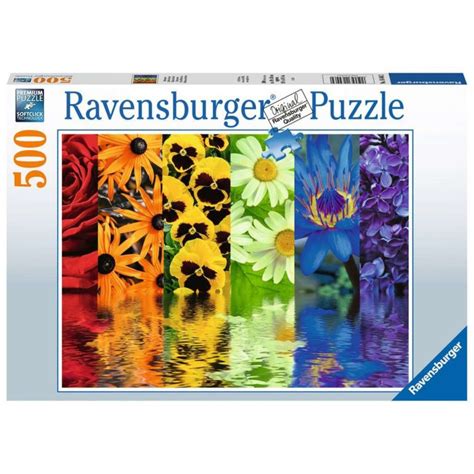 Ravensburger Floral Reflections 500 Piece Jigsaw Puzzle Bright Star Toys