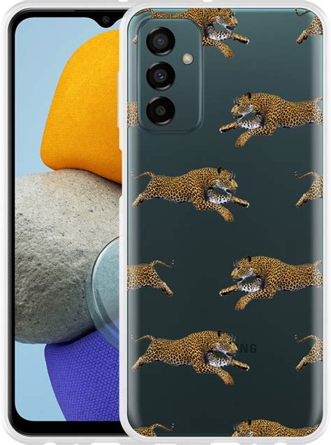 Samsung Galaxy M Hoesje Leopard Designed By Cazy Bol