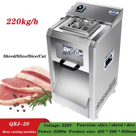 Machine À Trancher De La Viande Électrique 220V Entièrement Automatique