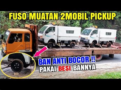 Mobil Langka Bannya Pakai Besi Dimuat Truk Fuso Tronton Hino