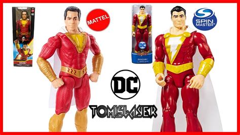 Review Shazam Spin Master Y Mattel 12 Pulgadas Dc Justice League True Moves Español Youtube