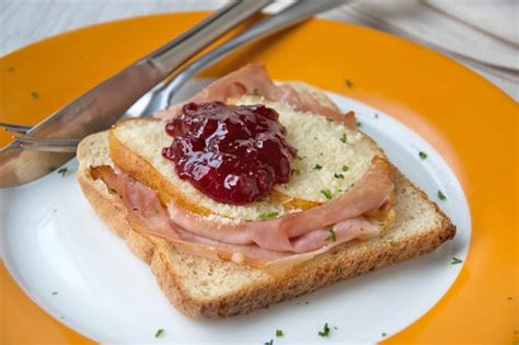 Toast Mit Birne Und Schinken Rezept