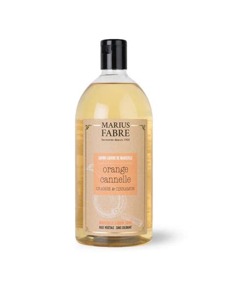 Marseille Liquid Soap Orange Zest And Cinnamon