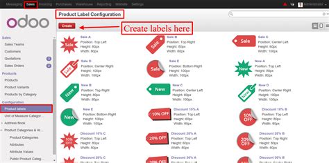 Odoo Website Product Labels And Stickers Webkul Blog