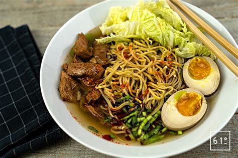 Ramen au porc mariné Recette 61Degrés