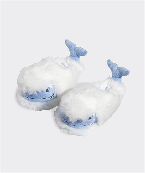 Shop Kids Yeti Whale Plush Slipper At Vineyard Vines