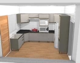 1 Projeto Casa Ambiente Aberto De Jaqueline Planta 3D Mooble Henn