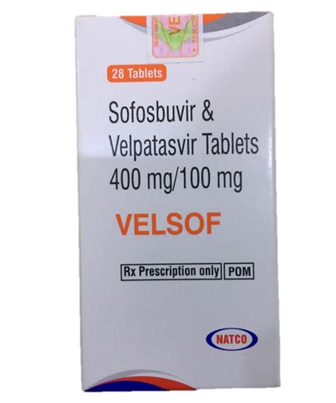 Velsof Sofosbuvir Velpatasvir Pharmog