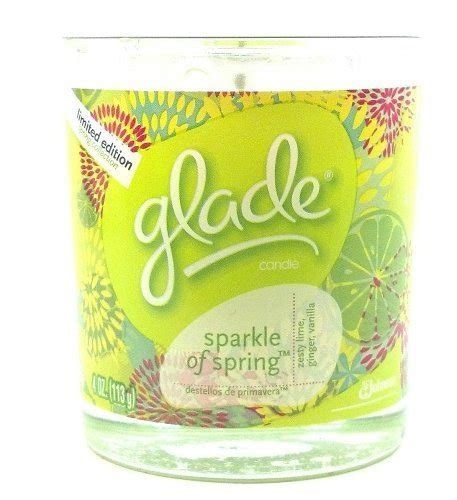 Glade Limited Edition Scented Candle Sparkle Of Spring With