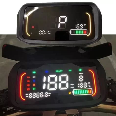 Misuratore Display Lcd Pannello Di Controllo Bicicletta Elettrica