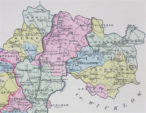 A Collection Of Maps And Drawings Of County Carlow