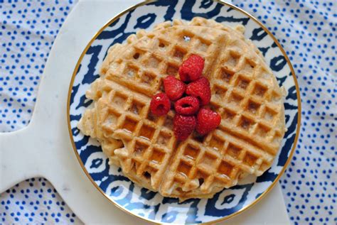 Easy Homemade Greek Yogurt Waffles Turquoise And Teale