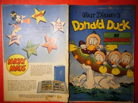 EHAPA ORGINAL MICKY MAUS Sonderheft Nr 3 Donald Duck Zustand 3