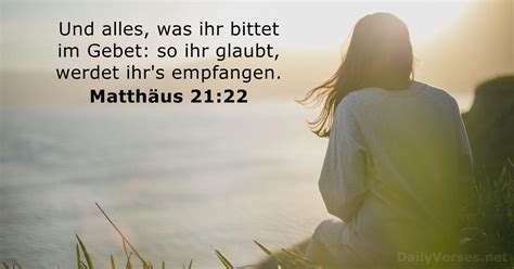 20 Januar 2022 Bibelvers des Tages Matthäus 21 22 DailyVerses net