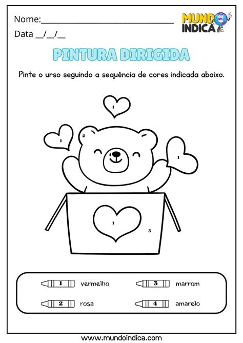 15 Atividades de Pintura Dirigida para Educação Infantil