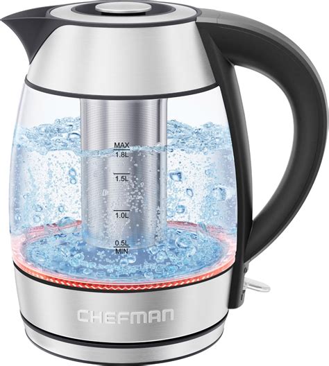 Electric Kettles With Tea Infuser 17l Temperature Control Tea Kettle 1500w Fast