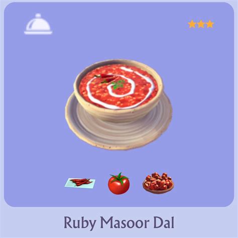 Ruby Masoor Dal | Disney Dreamlight Valley