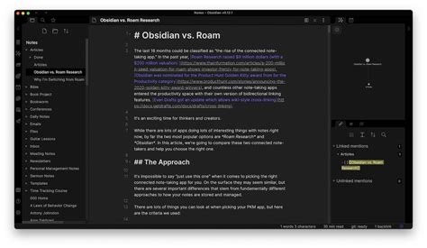 Obsidian Vs Roam Vs Logseq Which Pkm App Is Right For You The