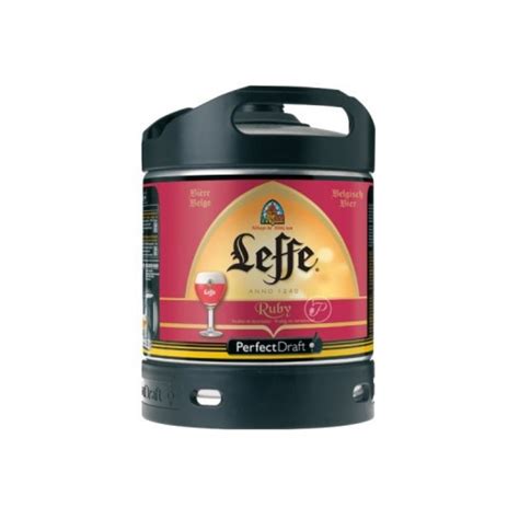 Fût de bière Leffe Ruby 6L Tout en Pression