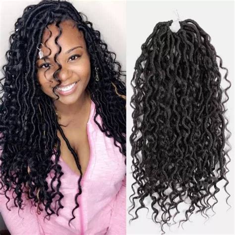 Crochet Boho Goddess Locs Prelooped Easy Install Crochet Braids Hair