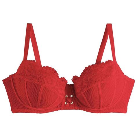 Pomm poire Soutien gorge à armatures grand maintien rouge Comic Strip