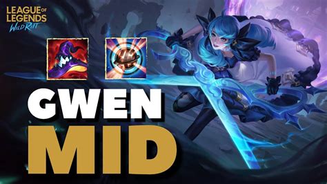 Como Jogar De Gwen No Mid Lol Wild Rift Youtube