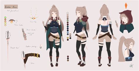 My SAO OC : Hana Richelieu Character Sheet : r/swordartonline