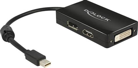 Adapter Displayport Vga Hdmi Dvi [1x Mini Displayport Vtič 1x