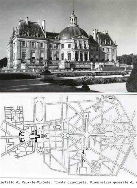 PPT Louis Le Vau Castello Di Vaux Le Vicomte Fronte Principale