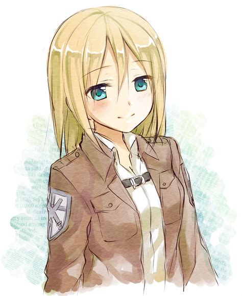 Shingeki no Kyojin Christa Renz by 綾海しろ on titan anime