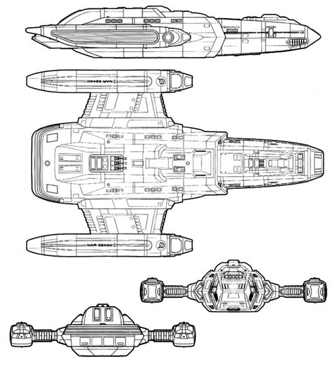 Starship Schematic Database Ufp And Starfleet Official Designs