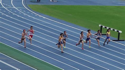 2016 茨城県高校新人陸上 女子100m準決勝2組 Youtube