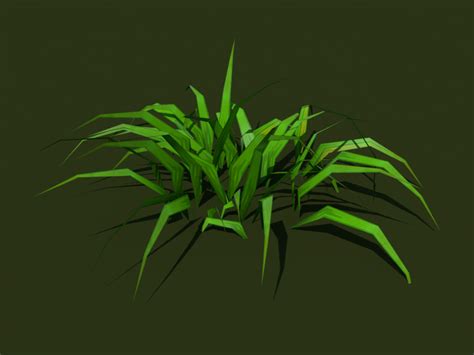 Grass Plant 3d Model Realtime 3d Models World