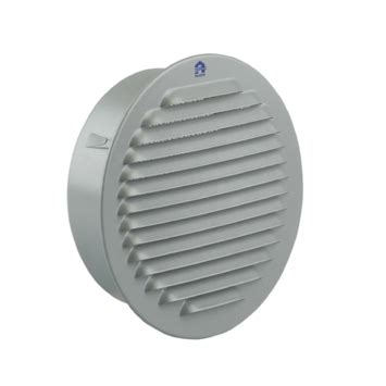 Renson inbouw schoepenrooster rond ø150 mm aluminium ral 9006 promotie