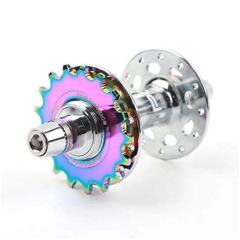 POLSO Oil Slick Fixed Gear Bike Freewheel 7075 Aluminum Alloy 13T 14T