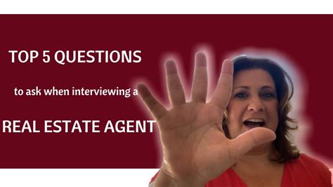 Questions To Ask A Realtor When Selling A House Youtube