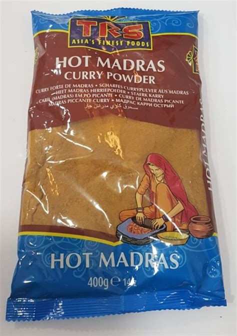 TRS Hot Madras Curry Powder 400g Indian Bazar