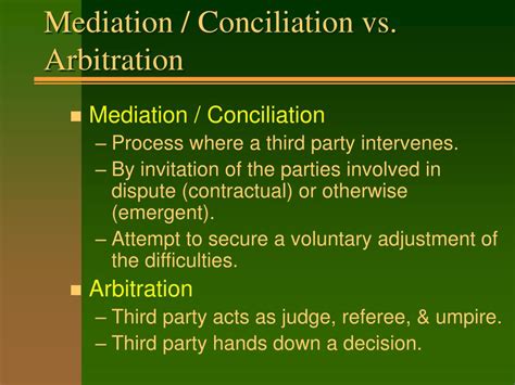 Key Differences Between Negotiation And Mediation PDF Mediation