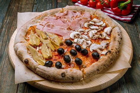 Pizza Quatre Saisons Recettes Italiennes