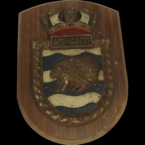 Hms Galatea 1964 Leander Class Frigate Boat Badge Sally Antiques