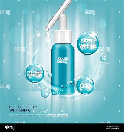 Whitening Product Ad Template Stock Vector Image And Art Alamy