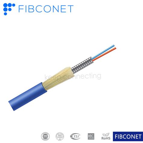 FTTH Outdoor Aerial Anti Rodent 2 4 6 8 64 Core Singlemode Multimode